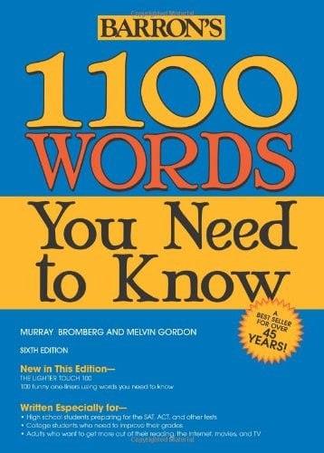 1100 Words You Need to Know   豆瓣9.9[X]